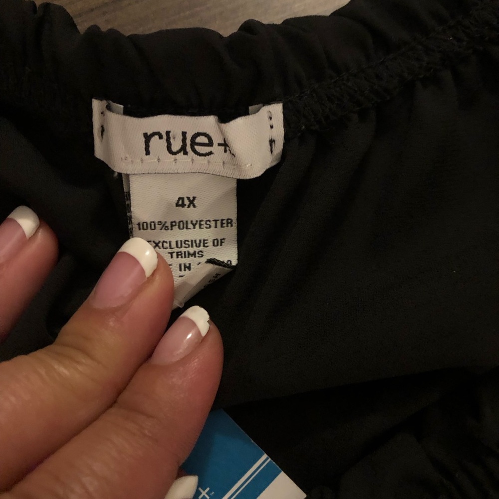 Rue 21 black blouse - Picture 6 of 7
